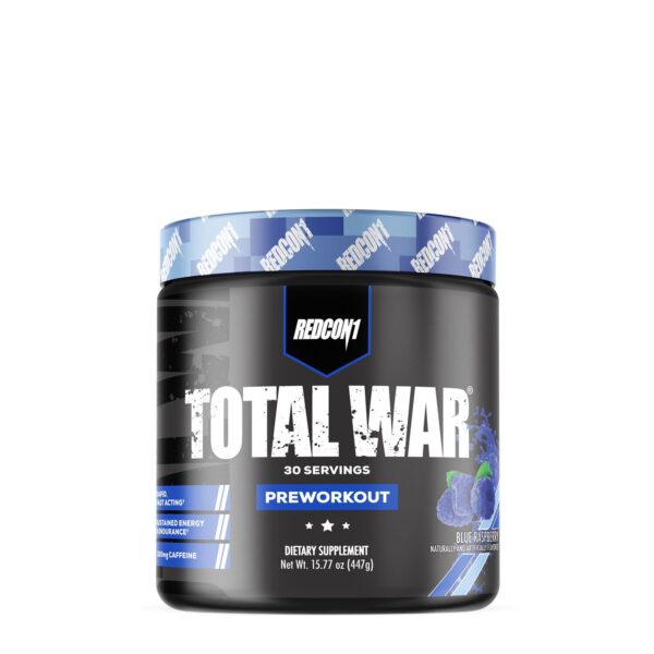 REDCON1 Total War - Blue Raspberry: Intense Preworkout