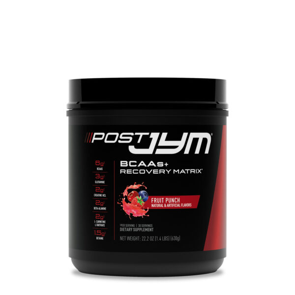 Post Jym® BCAAs + Recovery Matrix - Fruit Punch - 1.4 lb